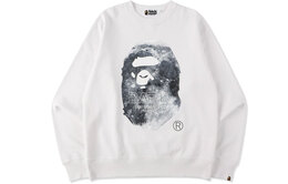 A BATHING APE: Белая толстовка 