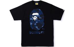 A BATHING APE: Чёрная футболка 