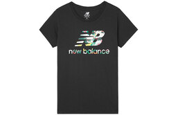 New Balance: Чёрная футболка 