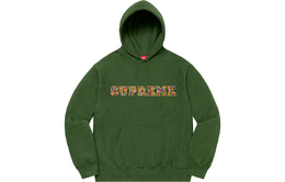 Supreme: Зелёная толстовка 