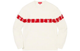 Supreme: Белый свитер 