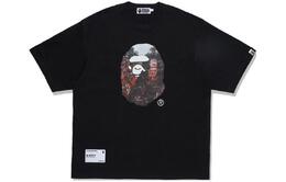 A BATHING APE: Чёрная футболка 