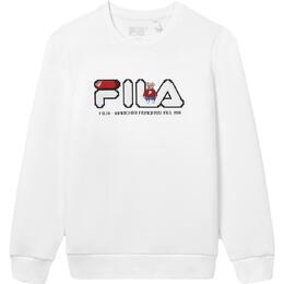 Fila: Белая толстовка 