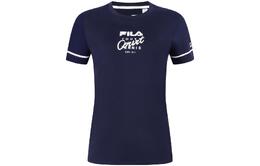 Fila: Голубая футболка 