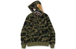 A BATHING APE: Зелёная толстовка 