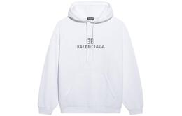 Balenciaga: Толстовка  BB с капюшоном