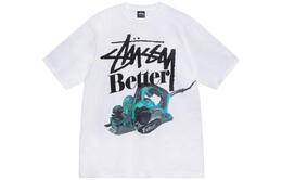 Stussy: Белая футболка 