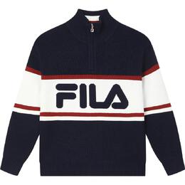 Fila: Тёмный свитер 