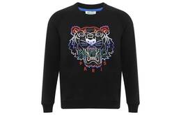 Kenzo: Чёрная толстовка  Tiger Head