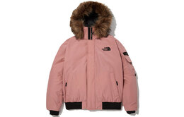 The North Face: Розовый пуховик 