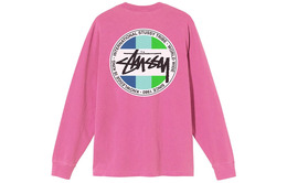 Stussy: Розовая футболка 