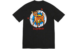 Supreme: Серая футболка 