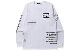 A BATHING APE: Чёрная футболка 