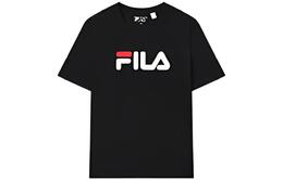 Fila: Чёрная футболка 