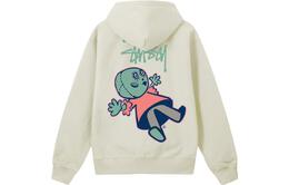 Stussy: Фиолетовая толстовка 