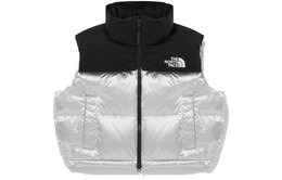 The North Face: Серебристый жилет 