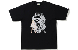 A BATHING APE: Чёрная футболка 