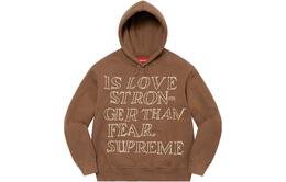 Supreme: Светлая толстовка 