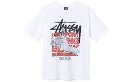 Stussy: Белая футболка 