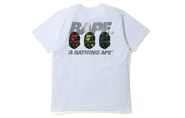 A BATHING APE: Чёрная футболка 