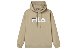 Fila: Толстовка цвета хаки 