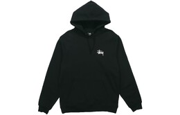 Stussy: Чёрная толстовка 