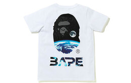 A BATHING APE: Чёрная футболка 