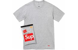 Supreme: Серая футболка 