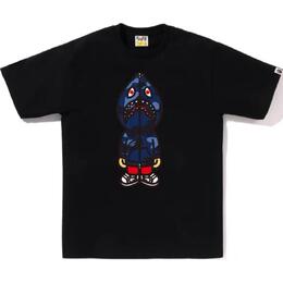 A BATHING APE: Чёрная футболка 