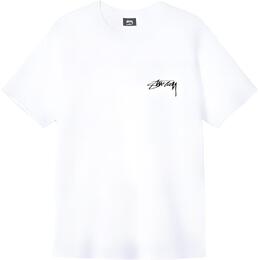 Stussy: Белая футболка 