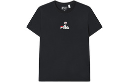 Fila: Чёрная футболка 