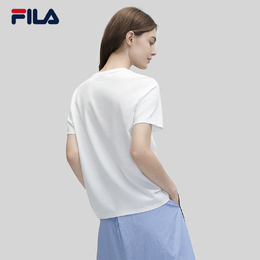 Fila: Белая футболка 