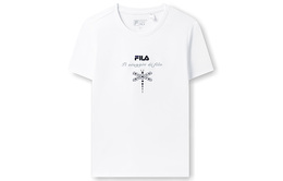 Fila: Белая футболка 