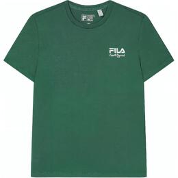 Fila: Зелёная футболка 