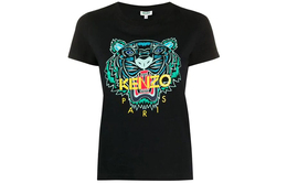 Kenzo: Чёрная футболка 