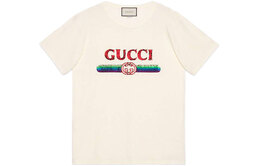 Gucci: Белая футболка 