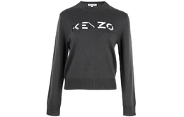 Kenzo: Серый свитер 