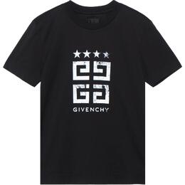 Givenchy: Чёрная футболка 