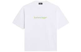 Balenciaga: Белая футболка 