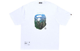 A BATHING APE: Чёрная футболка 