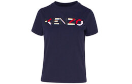 Kenzo: Тёмная футболка 