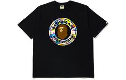 A BATHING APE: Чёрная футболка 