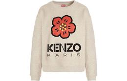 Kenzo: Толстовка с цветочным принтом 