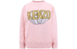 Kenzo: Розовый свитшот 