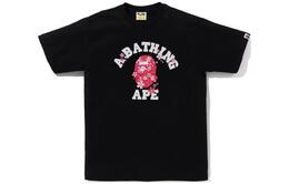 A BATHING APE: Чёрная футболка 