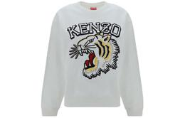 Kenzo: Белая толстовка 