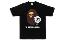 A BATHING APE: Чёрная футболка 