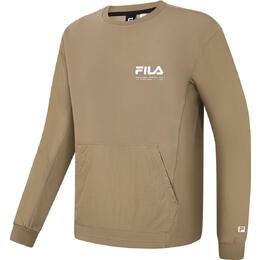 Fila: Коричневая толстовка 