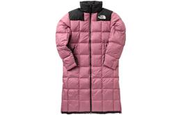 The North Face: Розовый пуховик 