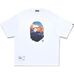 A BATHING APE: Чёрная футболка 